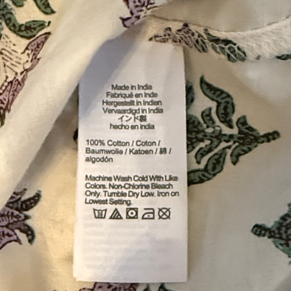 J. Crew floral popover blouse - Picture 7 of 8